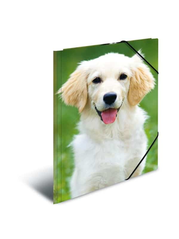 HERMA Elasticated folder A3 PP Dogs