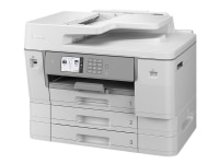 Brother MFC-J6957DW - Multifunktionsprinter - farve - blækprinter - A3/Ledger (medie) - op til 25 spm (kopiering) - op til 30 spm (udskriver) - 850 a