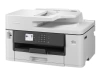 Brother MFC-J5345DW - Multifunktionsprinter - farve - blækprinter - A3/Ledger (medie) - op til 25 spm (kopiering) - op til 28 spm (udskriver) - 250 ark - 14.4 Kbps - USB 2.0, LAN, Wi-Fi(n)