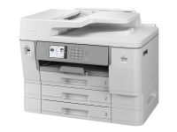 Brother MFC-J6957DW - Multifunktionsprinter - farve - blækprinter - A3/Ledger (medie) - op til 25 spm (kopiering) - op til 30 spm (udskriver) - 850 ark - 33.6 Kbps - USB 2.0, LAN, Wi-Fi(n), NFC, USB 2.0 vært