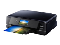 Epson Expression Photo XP-970 Small-in-One - Multifunktionsprinter - farve - blækprinter - A4 (210 x 297 mm) (original) - A3 (medie) - op til 8.1 spm (kopiering) - op til 8.5 spm (udskriver) - 100 ark - USB 2.0, LAN, Wi-Fi(n), USB vært