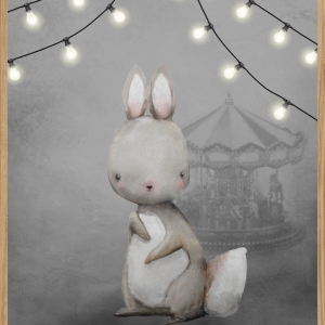 THE CAROUSEL - BØRNEPLAKAT A3 (29,7 x 42cm) - BØRN > BØRNEPLAKATER - Living Nature