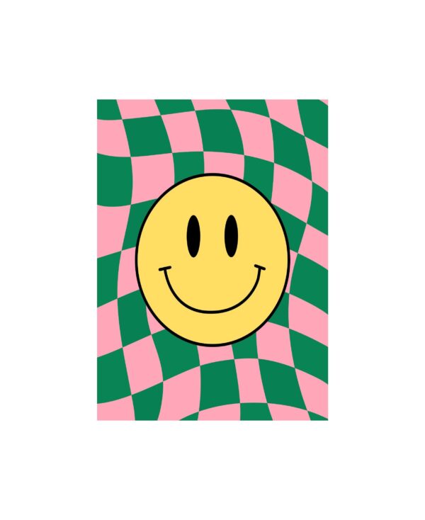 Affordable Art Prints x Kintsugi99 Checkered Bliss