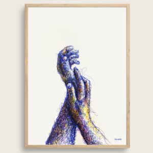 Hænder | Størrelse A3 | Taishō