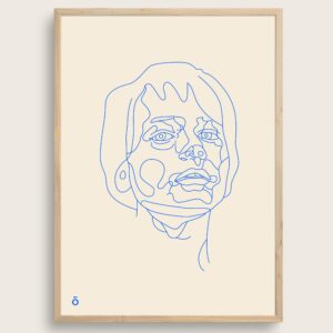 Øjenkontakt | Størrelse A3 | Taishō