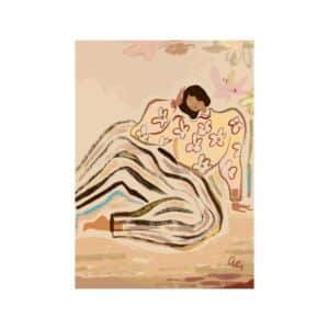 Affordable Art Prints x Arty Guava Another Lazy day