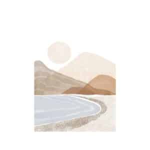 Affordable Art Prints x Melloi Art Prints Beach Sunset Art