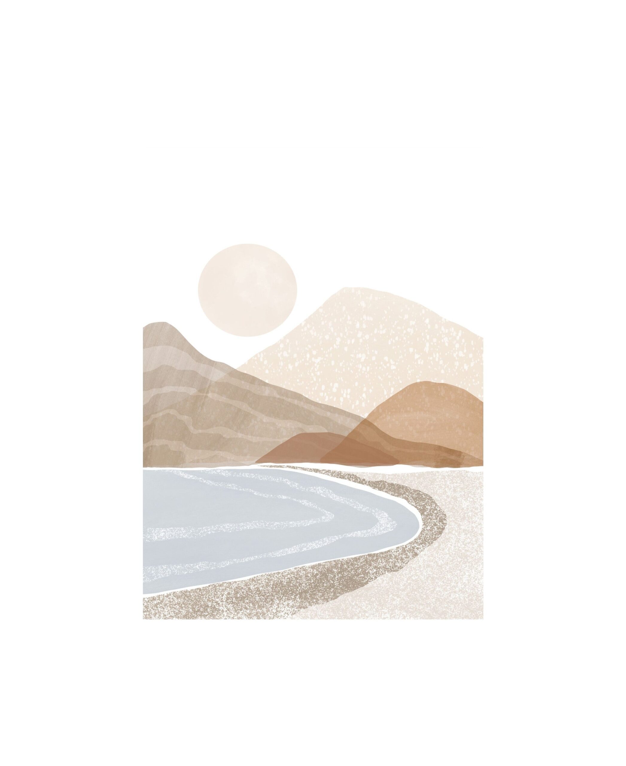 Affordable Art Prints x Melloi Art Prints Beach Sunset Art