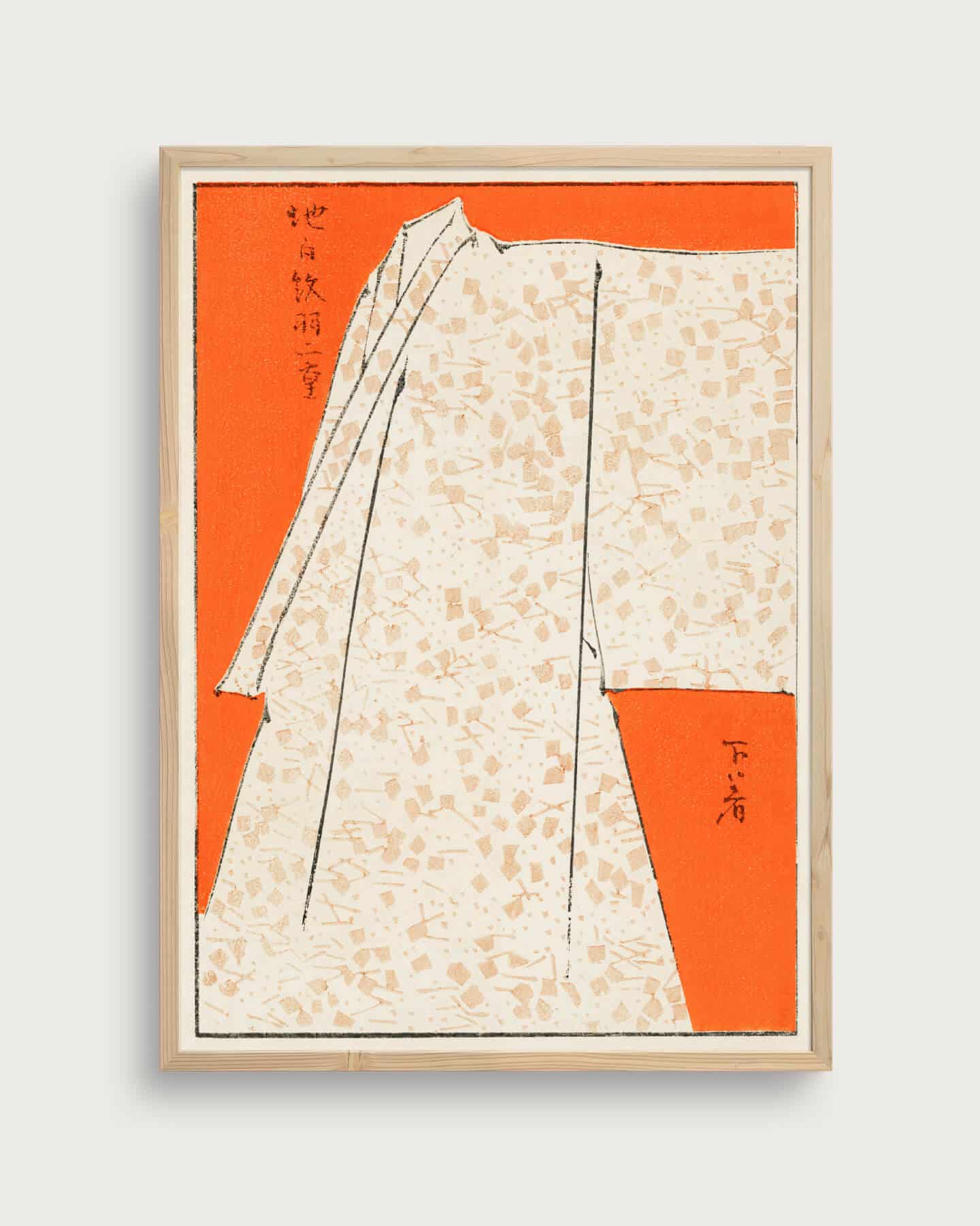 Kimono | Størrelse A3 | taishō