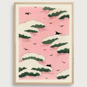 Pink Sky | Størrelse A3 | taishō