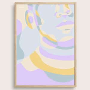 Fifty fifty | Størrelse A3 | Taishō